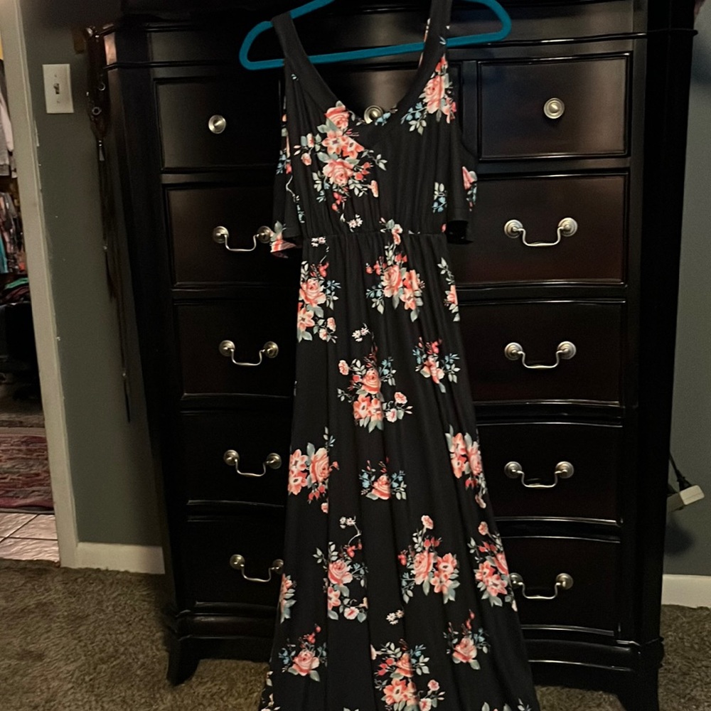 Long maxi dress